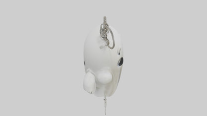 Ghost keychain model VR / AR / low-poly