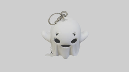 Ghost keychain model VR / AR / low-poly