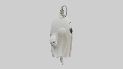 Ghost keychain model VR / AR / low-poly
