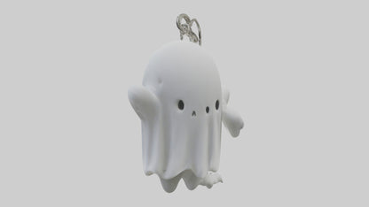 Ghost keychain model VR / AR / low-poly
