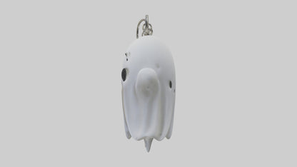 Ghost keychain model VR / AR / low-poly