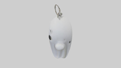 Ghost keychain model VR / AR / low-poly