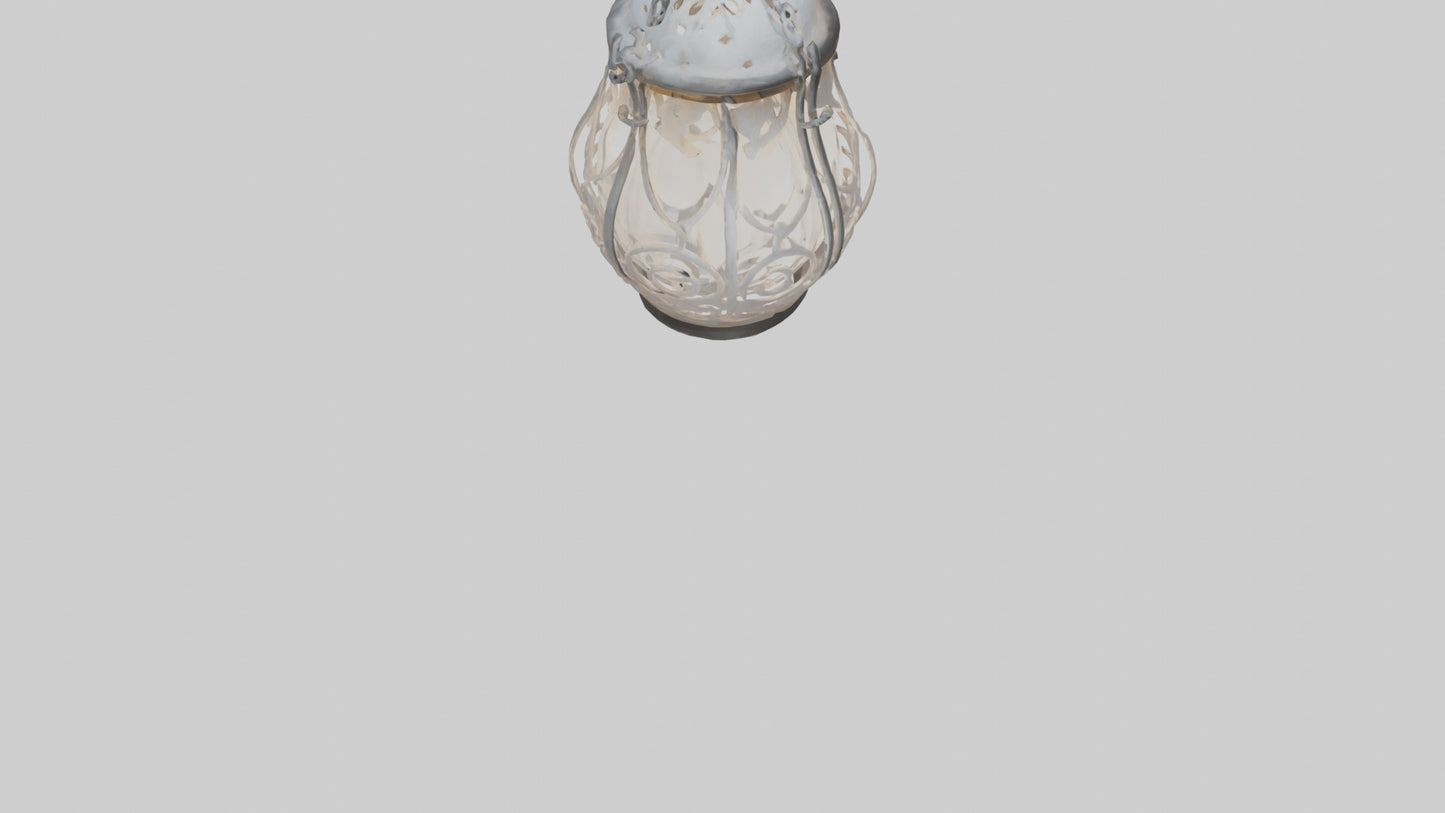 3D model Ghost Lantern model VR / AR / low-poly