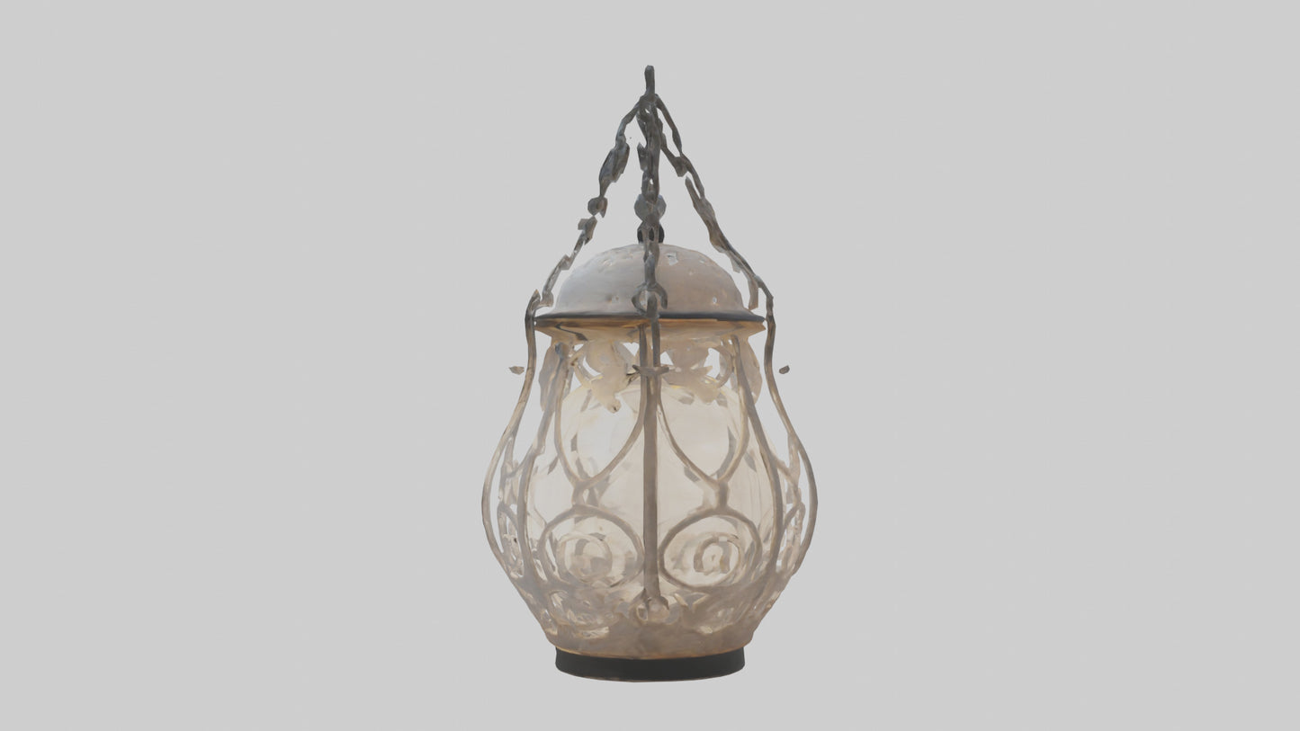 3D model Ghost Lantern model VR / AR / low-poly