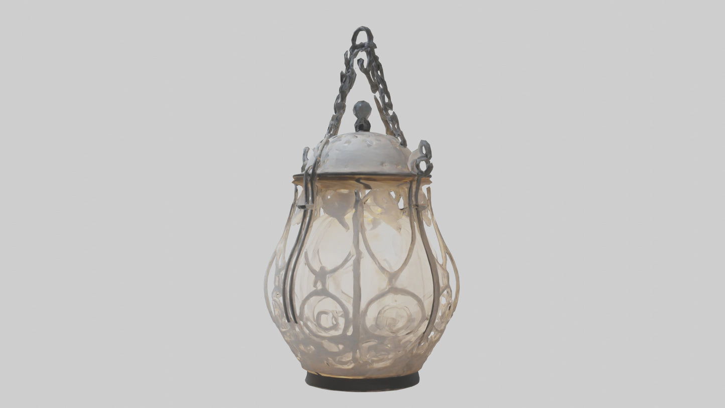 3D model Ghost Lantern model VR / AR / low-poly