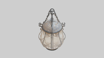 3D model Ghost Lantern model VR / AR / low-poly