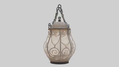 3D model Ghost Lantern model VR / AR / low-poly