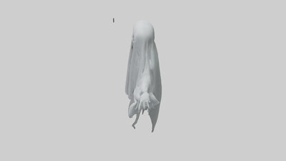 3D model Ghost model VR / AR / low-poly