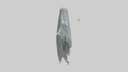 3D model Ghost model VR / AR / low-poly