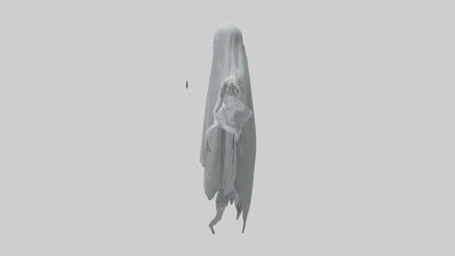 3D model Ghost model VR / AR / low-poly