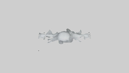 3D model Ghost model VR / AR / low-poly