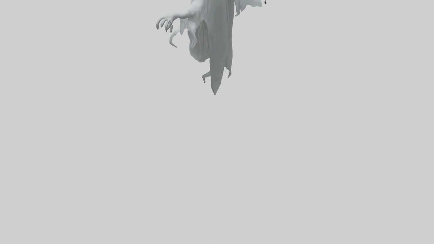 3D model Ghost model VR / AR / low-poly