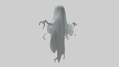 3D model Ghost model VR / AR / low-poly