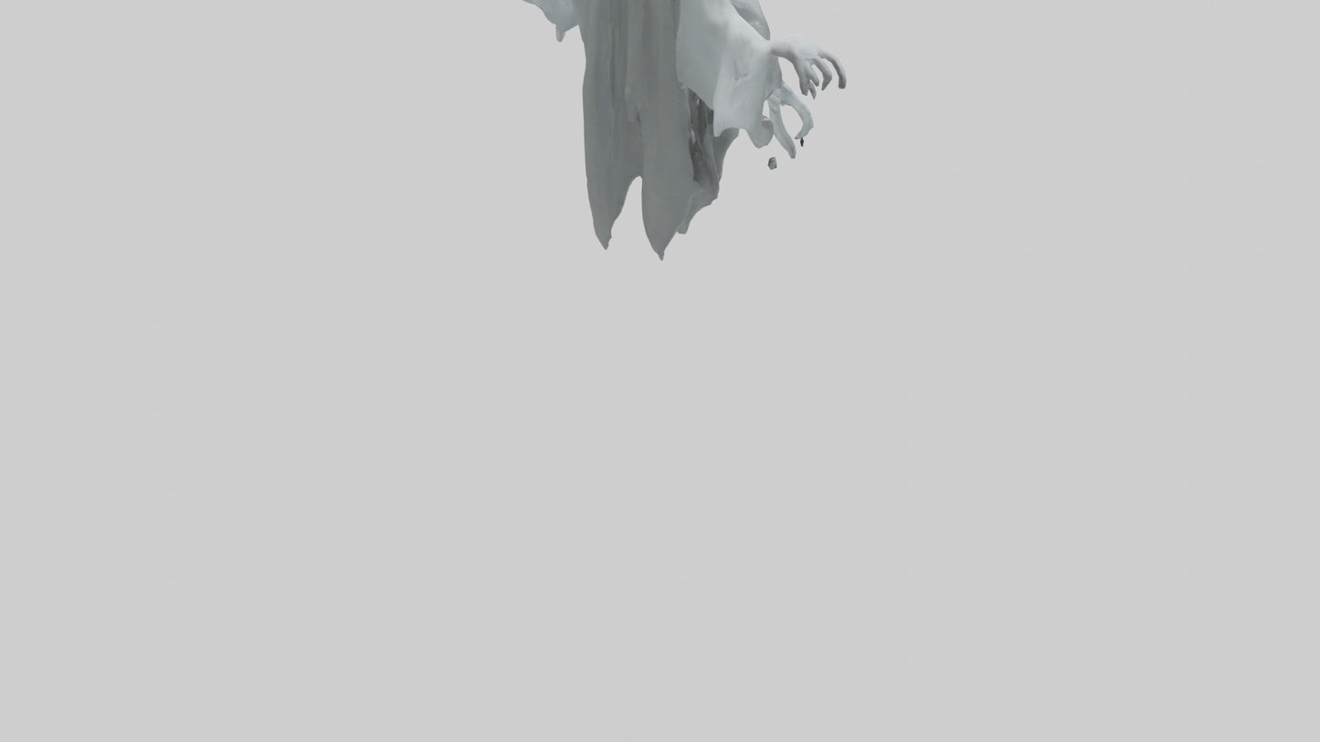 3D model Ghost model VR / AR / low-poly