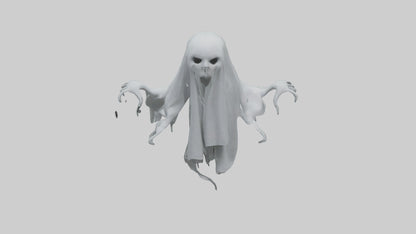 3D model Ghost model VR / AR / low-poly