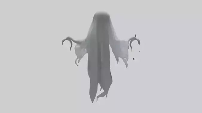 3D model Ghost model VR / AR / low-poly