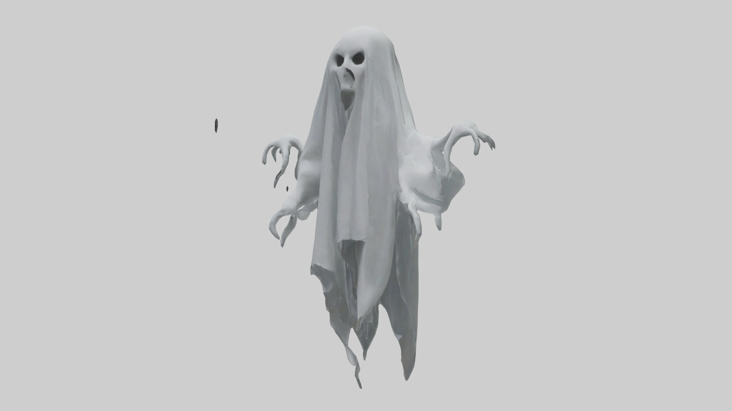 3D model Ghost model VR / AR / low-poly