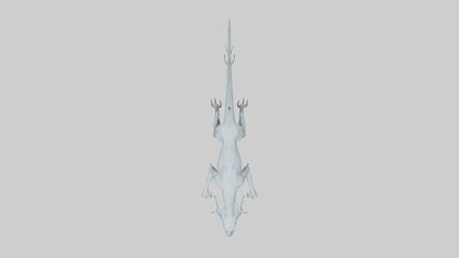 3D model Ghostly Beast model VR / AR / low-poly