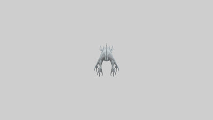 3D model Ghostly Beast model VR / AR / low-poly