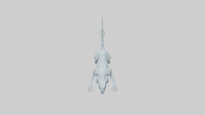 3D model Ghostly Beast model VR / AR / low-poly