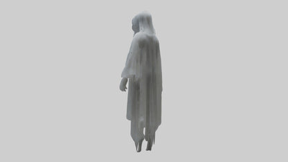 3D model Ghostly figure model VR / AR / low-poly