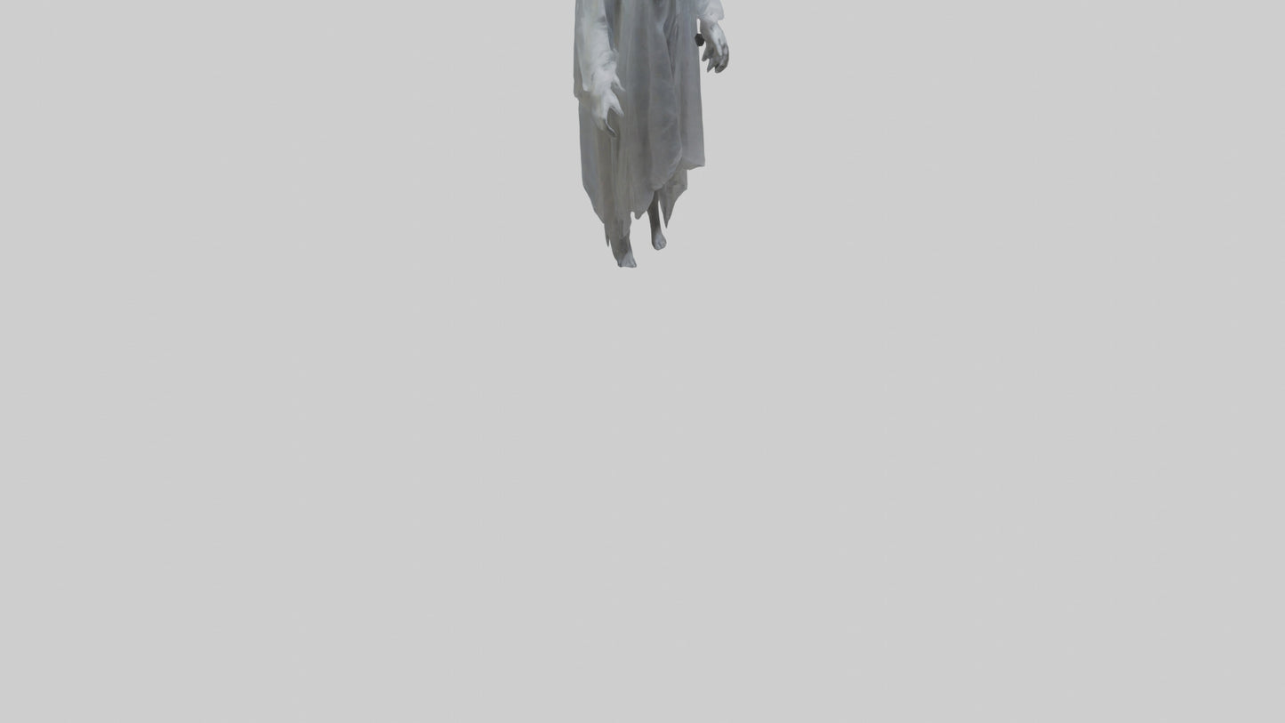 3D model Ghostly figure model VR / AR / low-poly