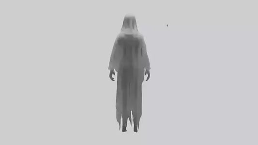 3D model Ghostly figure model VR / AR / low-poly