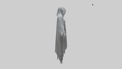 3D model Ghostly figure model VR / AR / low-poly
