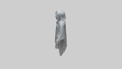 3D model Ghostly figure model VR / AR / low-poly