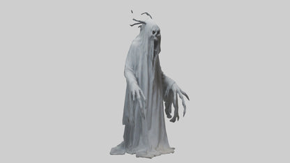 3D model Ghostly nightmare model VR / AR / low-poly
