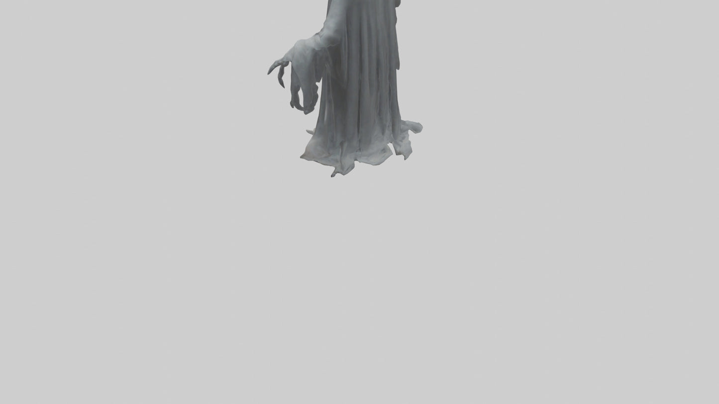 3D model Ghostly nightmare model VR / AR / low-poly