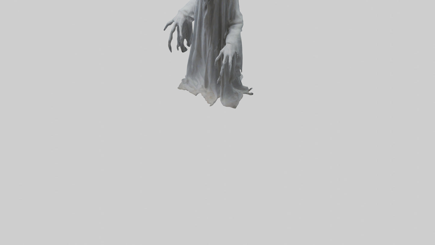 3D model Ghostly nightmare model VR / AR / low-poly
