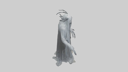 3D model Ghostly nightmare model VR / AR / low-poly