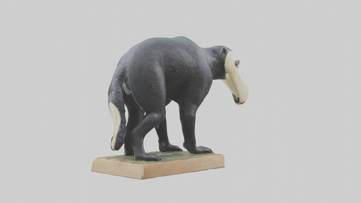 Giant Anteater statue model VR / AR / low-poly