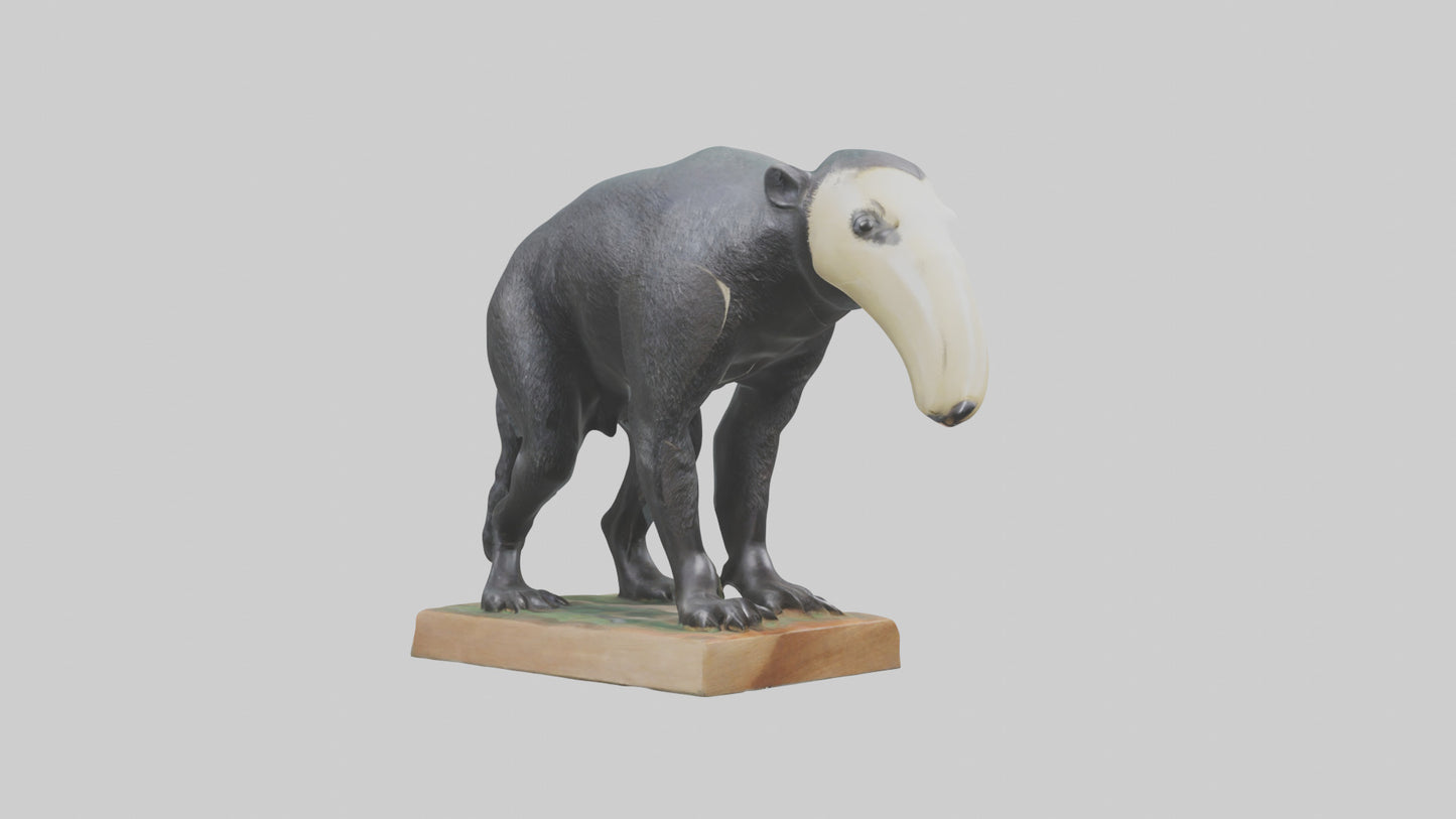 Giant Anteater statue model VR / AR / low-poly