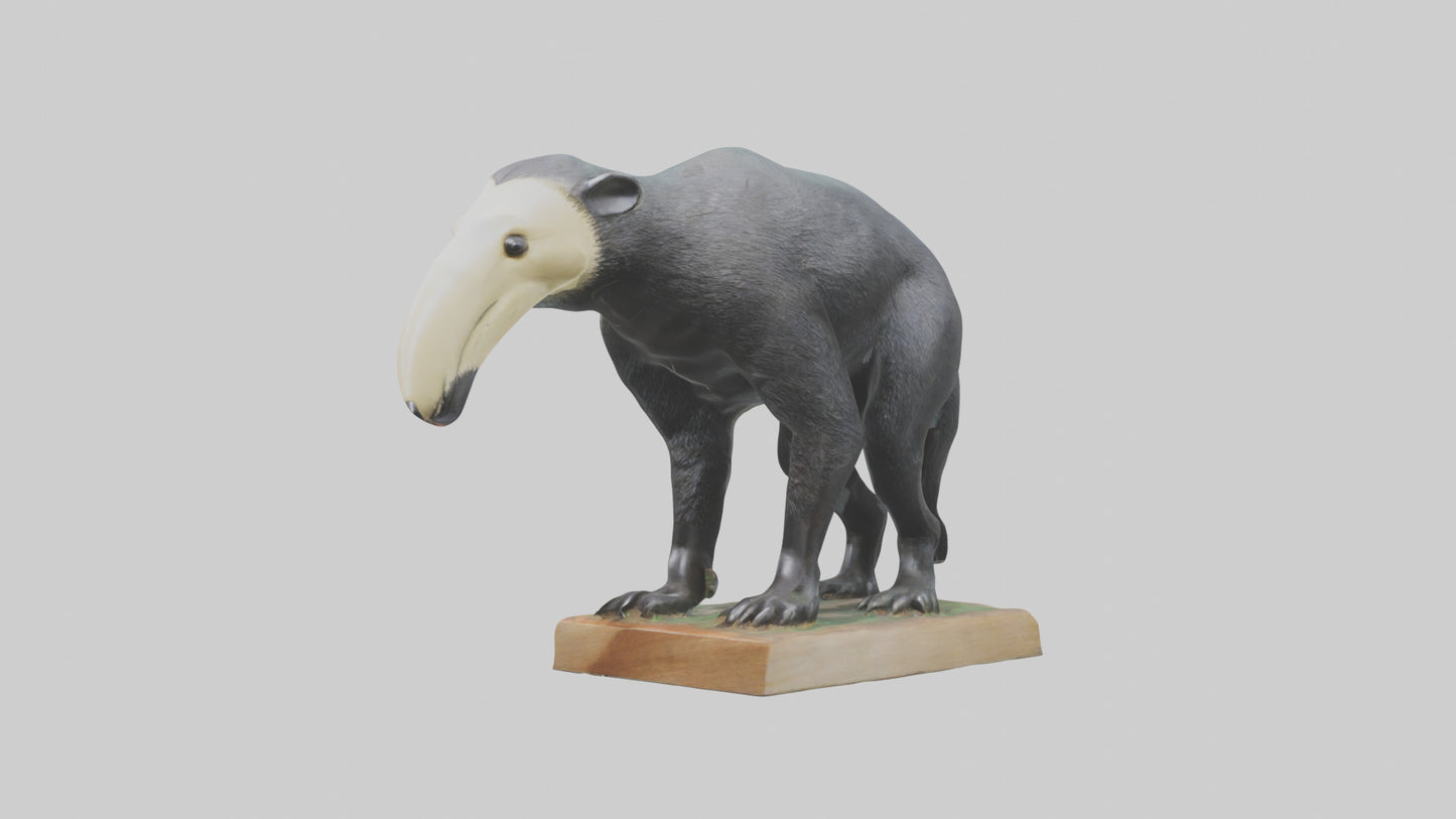 Giant Anteater statue model VR / AR / low-poly