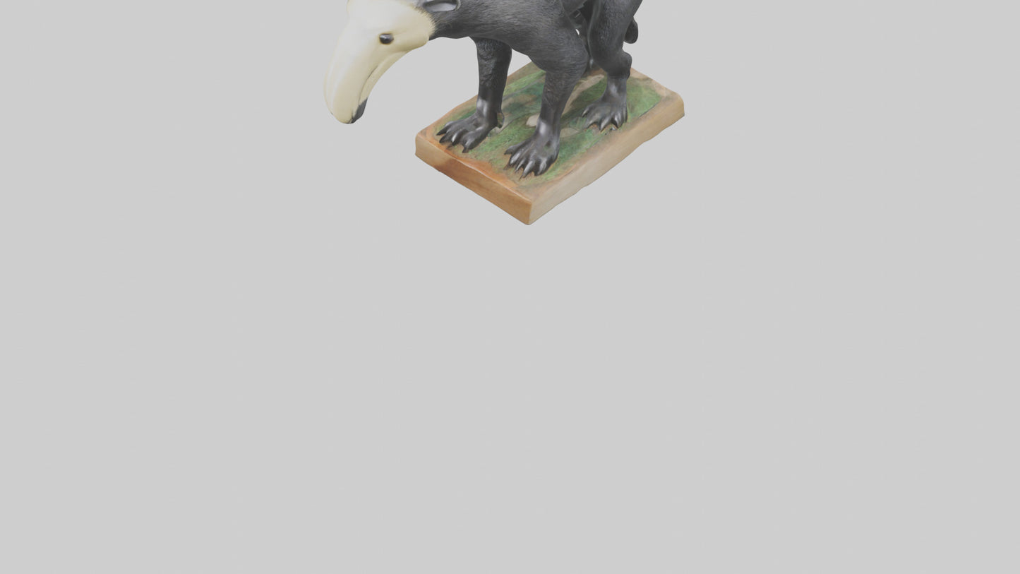 Giant Anteater statue model VR / AR / low-poly