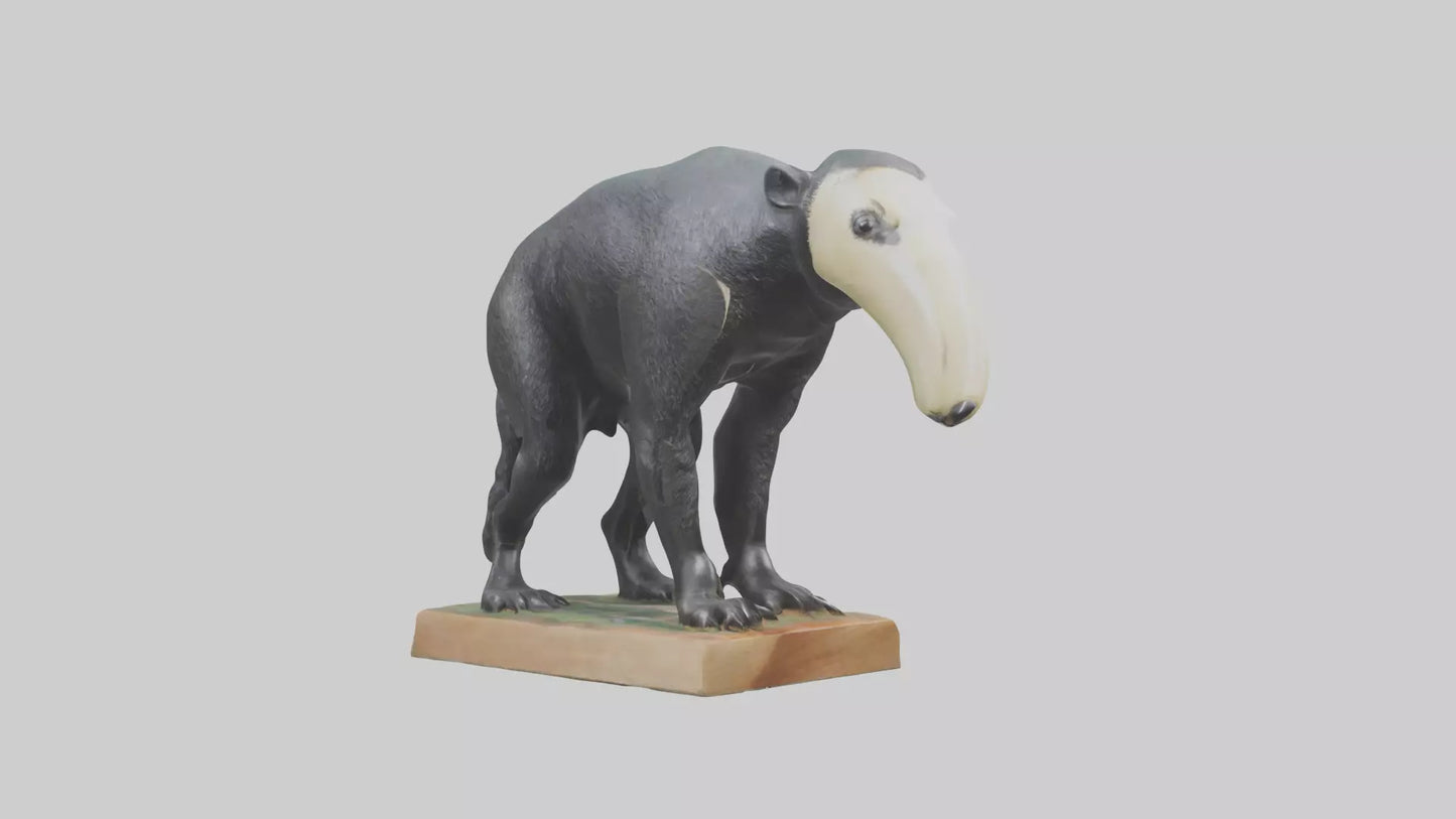 Giant Anteater statue model VR / AR / low-poly
