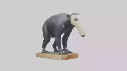 Giant Anteater statue model VR / AR / low-poly