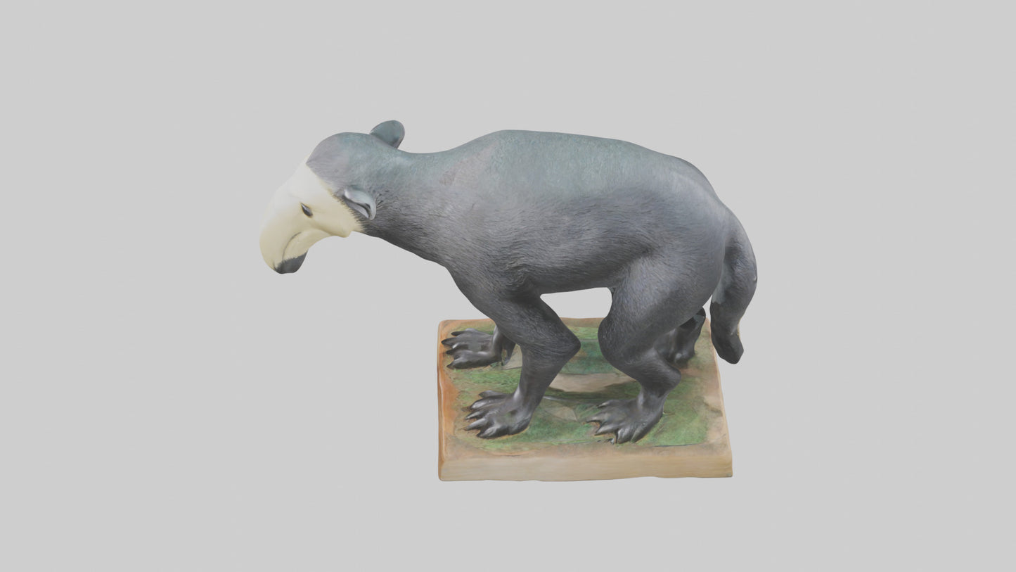 Giant Anteater statue model VR / AR / low-poly