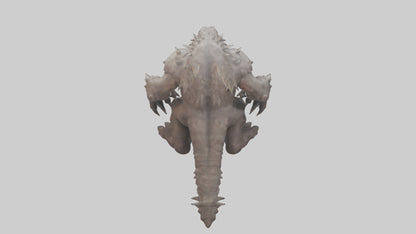 Giant Behemoth model VR / AR / low-poly