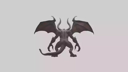 3D model Giant Demon model VR / AR / low-poly