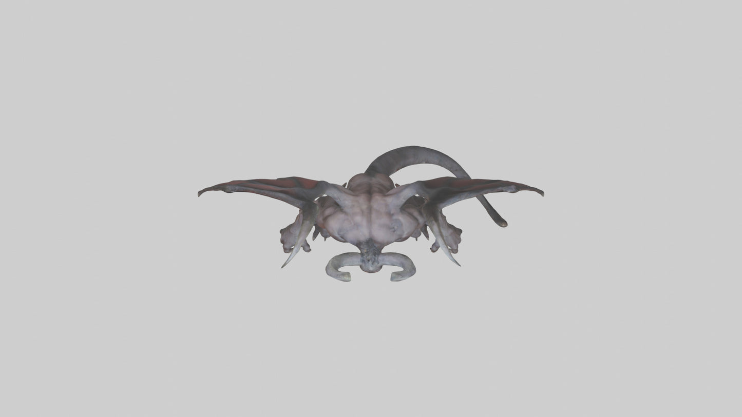 3D model Giant Demon model VR / AR / low-poly