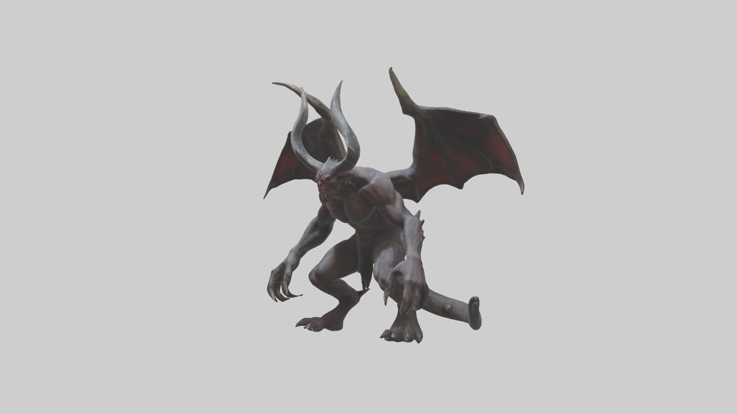 3D model Giant Demon model VR / AR / low-poly