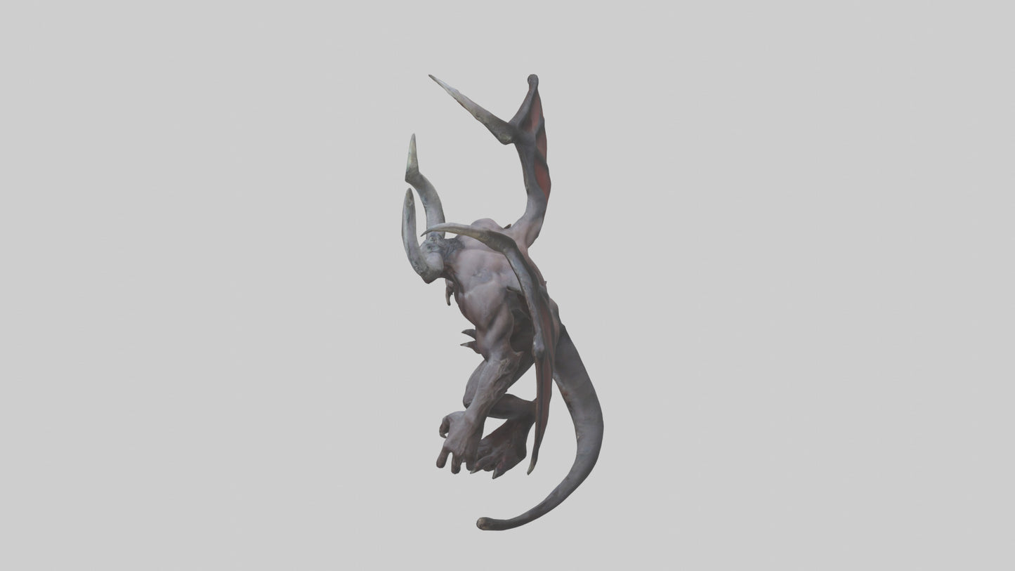 3D model Giant Demon model VR / AR / low-poly