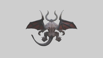 3D model Giant Demon model VR / AR / low-poly