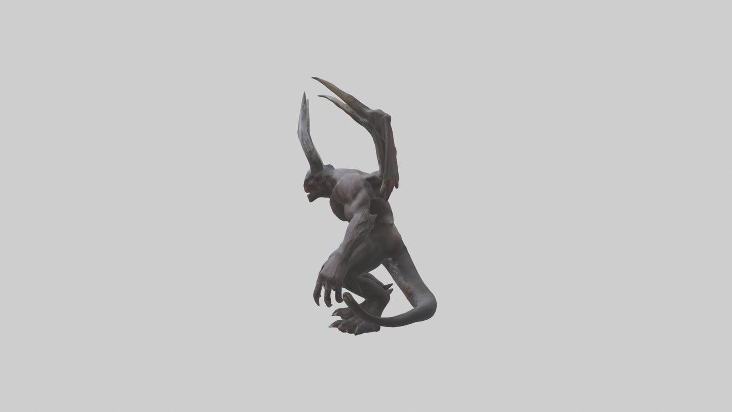3D model Giant Demon model VR / AR / low-poly