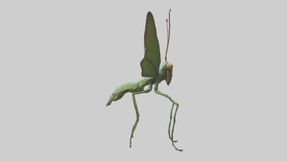 3D model Giant Mantis model VR / AR / low-poly