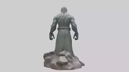 3D model Giant of the Mountains statue model VR / AR / low-poly