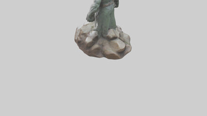 3D model Giant of the Mountains statue model VR / AR / low-poly